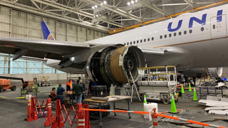 That Boeing 777 Engine Failure Actually Tore A Hole In The Plane's Fuselage